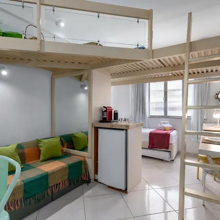 Pineapples A923 - Estúdio Pet Friendly Avenida Atlântica Río de Janeiro Exterior foto