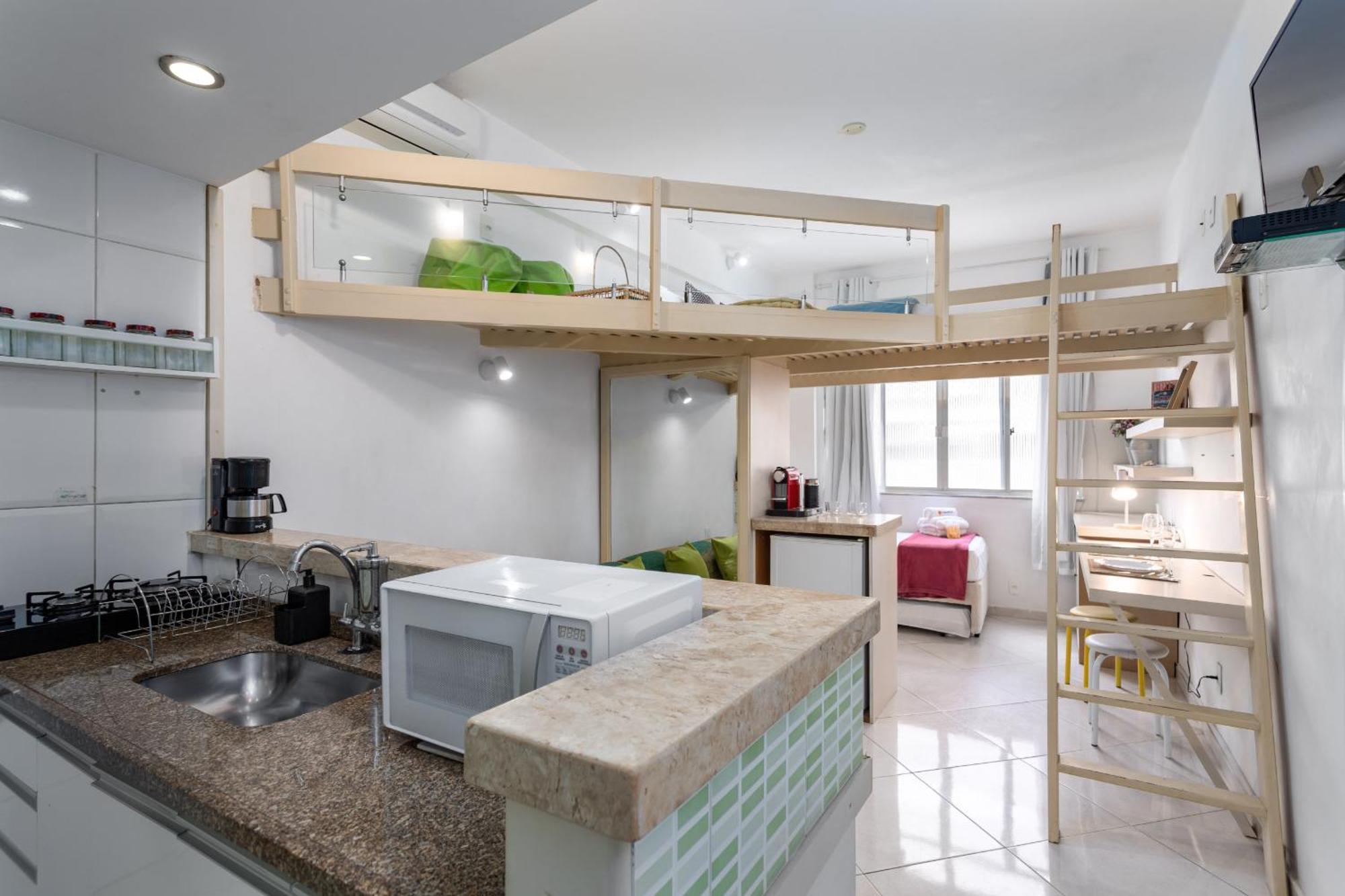 Pineapples A923 - Estúdio Pet Friendly Avenida Atlântica Apartamento *
